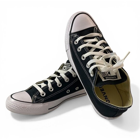 Converse Other - Converse All Star Low Black White Sneakers Mens 4 Womens 6 Chuck Taylor Shoes